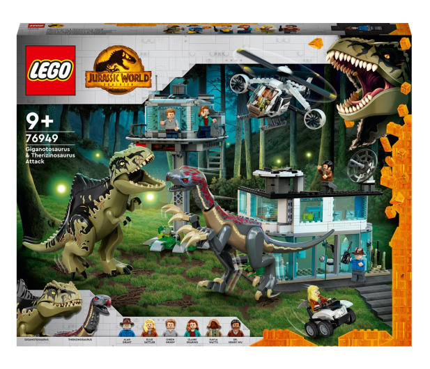 LEGO Jurassic World 76949 Atak giganotozaura i terizinozaura - 1037689 - zdjęcie